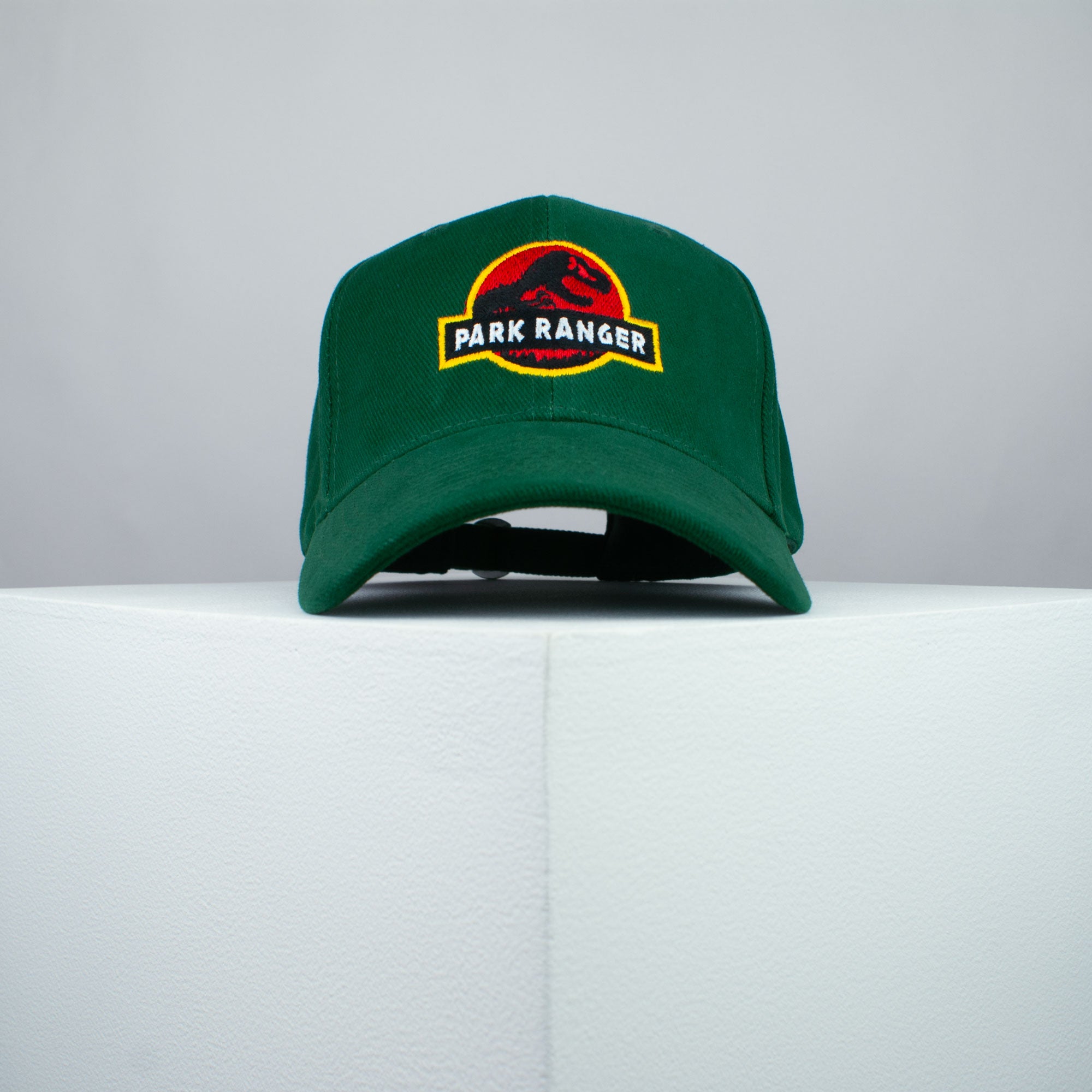 Jurassic Park Park Ranger Baseball Cap Movie Collection Hatty Hats Embroidery