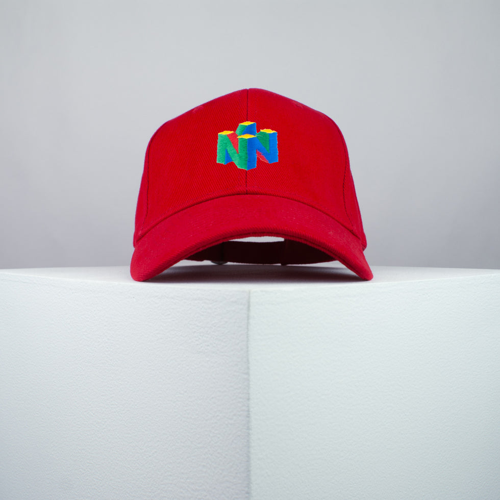 Nintendo 64 Baseball Cap – Hatty Hats Embroidery